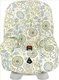 The Bumble Collection Toddler Car Seat Cover in Buttercup Bliss