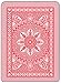 Modiano Cristallo 100% Plastic 4-Pip Jumbo Index Playing Cards (Red)