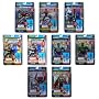 Marvel Legends Series 9 - Set of 9 with Variants - Bullseye - Bullseye Variant - Deathlok - Dr. Strange - Green Hulk Variant - Gray Hulk - Nightcrawler - Professor X - War Machine