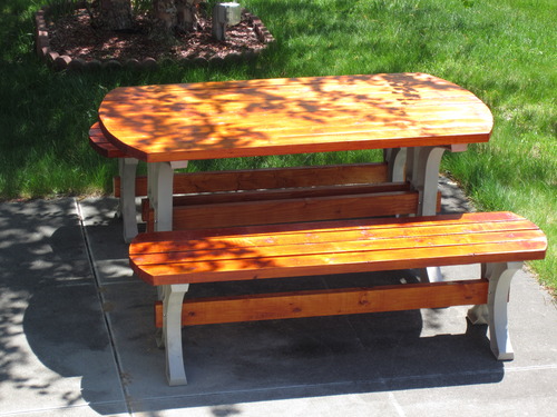 2X4basics 90182 Picnic Table Kit, Sand