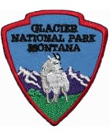 Glacier National Park Travel Souvenir Iron On Patch