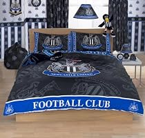 Zap Newcastle Black & White Crest Duvet Set, Double