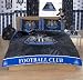 Zap Newcastle Black & White Crest Double Duvet Set