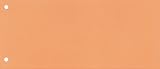 Produkt-Bild: Trennstreifen 10.5x24cm 170g/qm Karton orange VE=100 St&uuml;ck