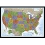Decorator United States Wall Map- laminated
