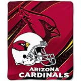 NFL Arizona Cardinals 50-Inch-by-60-Inch Micro-Raschel Plush Throw "Imprint" Design
