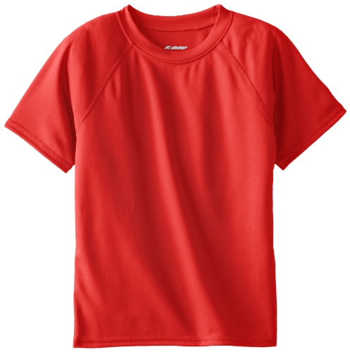 Kanu SurfBoys' Short Sleeve UPF 50+ Rashguard Swim Shirt