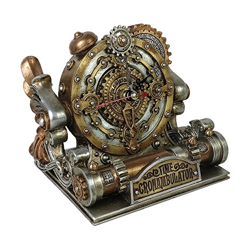 The Vault by Alchemy Time Chronambulator Desk Clock steampunk buy now online The Vault by Alchemy Time Chronambulator Desk Clock steampunk buy now online