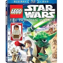 LEGO Star Wars: The Padawan Menace Blu-ray & Standard DVD Combo Pack with Young Han Solo Minifigure