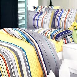 Blancho Bedding - [Golden Field] 100% Cotton Comforter Cover/Duvet Cover Combo