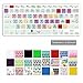 DHZ Adobe Premiere Pro CC Shortcuts Silver Style Keyboard Skin Silicone Hotkeys Keyboard Cover for Macbook Air 13 & Macbook Pro 13 15 17 (US / European ISO Keyboard)and iMac Wireless Keyboard