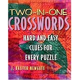 two in one crosswords hard and easy clues for every puzzle