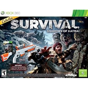 Cabelas Survival: Shadows of Katmai Video Game for Xbox 360