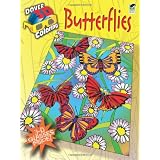 3-D Coloring Book--Butterflies (Dover 3-D Coloring Book) (English and English Edition) ~ Jessica Mazurkiewicz
