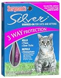 Sergeants Silver Squeeze On,  3-Count (Pack of 4)