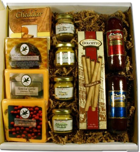 Northwoods Cheese 153 Deluxe Meat and Cheese Box