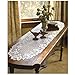 Heritage Lace Cottage Rose 14-Inch by 62-Inch Runner, White