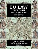 Zoom Produkt-Bild: EU Law: Text, Cases, and Materials