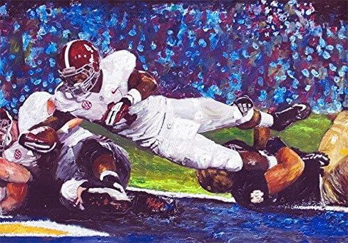 Touchdown Alabama - Print - Alabama Crimson Tide - Saban