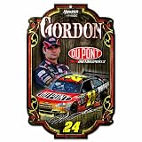 NASCAR Jeff Gordon Wood Sign