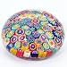 Holiday Seasons Millefiori Series - Murano 100% Handmade Mouth Blown Paperweight Centerpiece - Hottest Miffefiori Style
