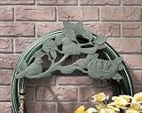 Verdigris Chickadee Hose Holder