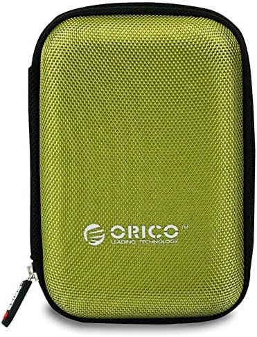 XYuan ORICO PHD-25 2.5'' Waterproof Storage Case/Mobile Hard Disk Box /Protection Case with Band Isolation for Digital Accessories/Devices &amp; MP3,MP4 &amp; Earphones &amp; Mobile Power,etc (Green)