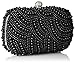 BMC Faux Pearl Encrusted Hard Case Evening Clutch-Pearled All Over Collection