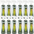 Stain and Odor Remover (Eco-Friendly, All-Natural and Sustainable), 24 fl oz Spray Bottle, by Perf Go Green [Case of 12]