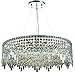 Elegant Lighting Value Maxime Collection Chandelier D:32in H:10.5in Lt:18 Chrome Finish (Elegant Cut Crystals) Chrome