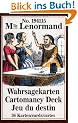 Mlle. Lenormand Wahrsagekarten: Cartomancy Deck. Jeu du destin