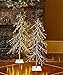 Lightshare Lighted Snow Fir Tree, Small