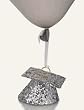 Graduation Silver Balloon Weight