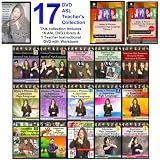 17-DVD Complete American Sign Language DVD Set Including Teacher`s DVD & Workbook - NEW