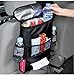 Crusar Car Seat Organizer/Auto Seat Back Organizer/Multi-Pocket Travel Storage Bag/Insulated Car Seat Back Drinks Holder Cooler/Storage Bag Cool Wrap Bottle Bag with Mesh Pockets