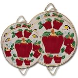 APPLE 3-D Stove / Burner Covers Set of 4 *NEW*
