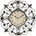 Infinity Instruments Fleur de Lis Wall Clock