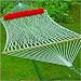 Buy Camping - Outdoor Patio Deluxe Double Rope Hammock - Natural