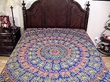 Ethnic Embroidered Rajasthan Indian Bedding Bedspread