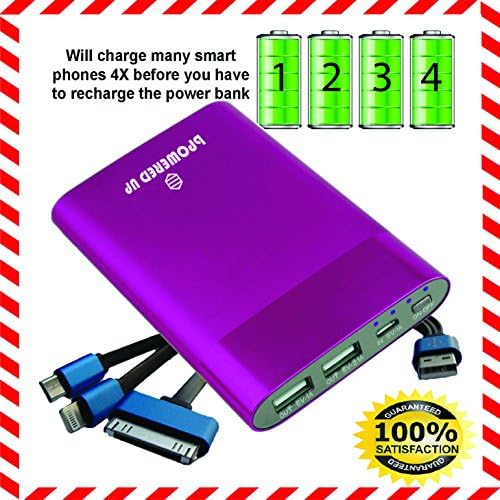 ZOOM dca Dual USB Ultra Thin Power Bank for Smart Phones, 6000 mAh, Magenta