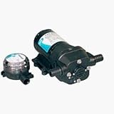 Jabsco 31610-0092 Marine ParMax 3 Shower Drain Water Pump (3.5-GPM, 12-Volt, 10-Amp, 3/4 Connection)
