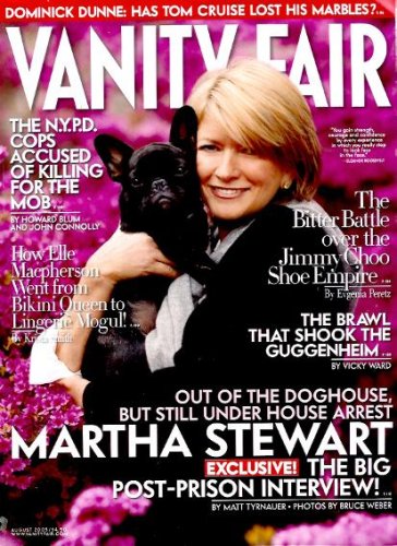 Vanity Fair Magazine - August 2005 - Martha Stewart Exclusive, Elle Macpherson, Scarlett Johansson