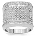 14K White Gold Mens Diamond Pinky Ring 2.75 Ctw 14K White Gold Mens Diamond Pinky Ring 2.75 Ctw