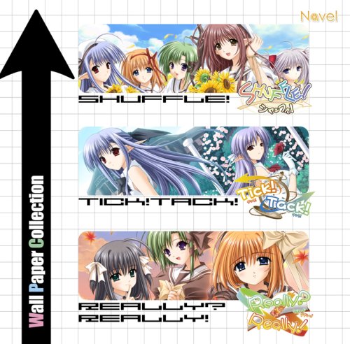 Cover image : SHUFFLE！ Tick！Tack！ Really？Really！ WallPaperCollection