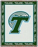 Tulane Univ Logo - 69 x 48 Blanket/Throw - Tulane Green Wave