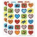 Peaceable Kingdom / Valentine Heart Pack Monster Cars Valentine Cards & Stickers