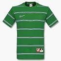 08-09 Brasilien Striped T-Shirt gr&uuml;n/blau