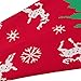 NOPTEG Kids Mermaid Tail Blanket Knitted Living Room Sofa Sleeping Bag Birthday Gift 59inch x31.5 inch (Red)