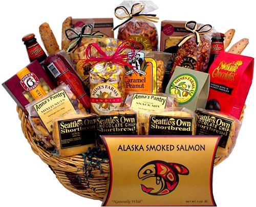 Deluxe Snack Gift Basket by Seattle Gift Basket Company