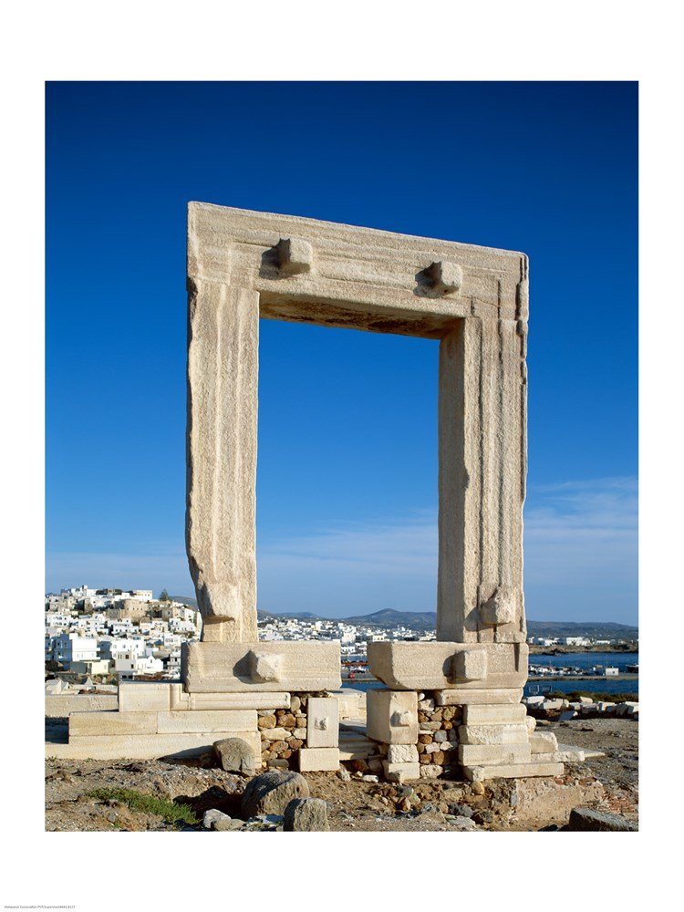 Amazon.com: Portara Gateway, Temple of Apollo, Naxos, Cyclades ...